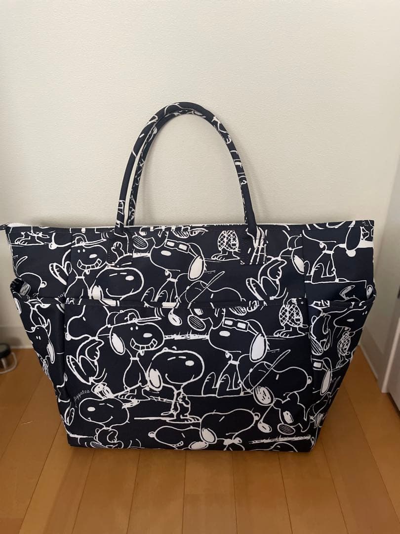 PEARLY GATES スヌーピー柄バッグ