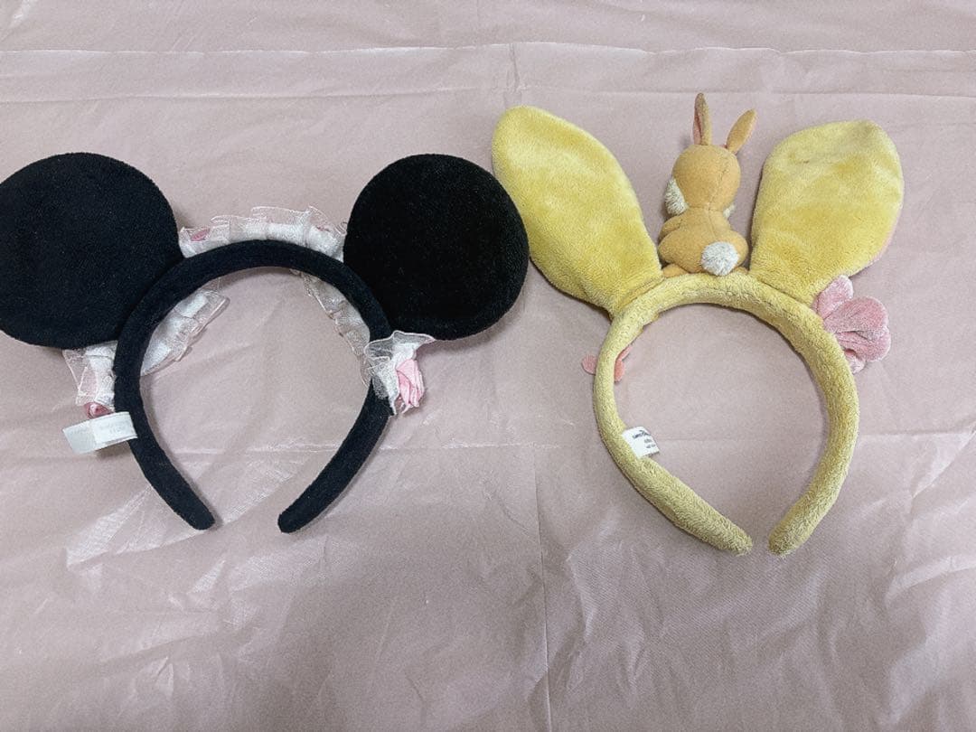 ディズニーランド シー カチューシャ ミニー ミスバニー 2点 セット