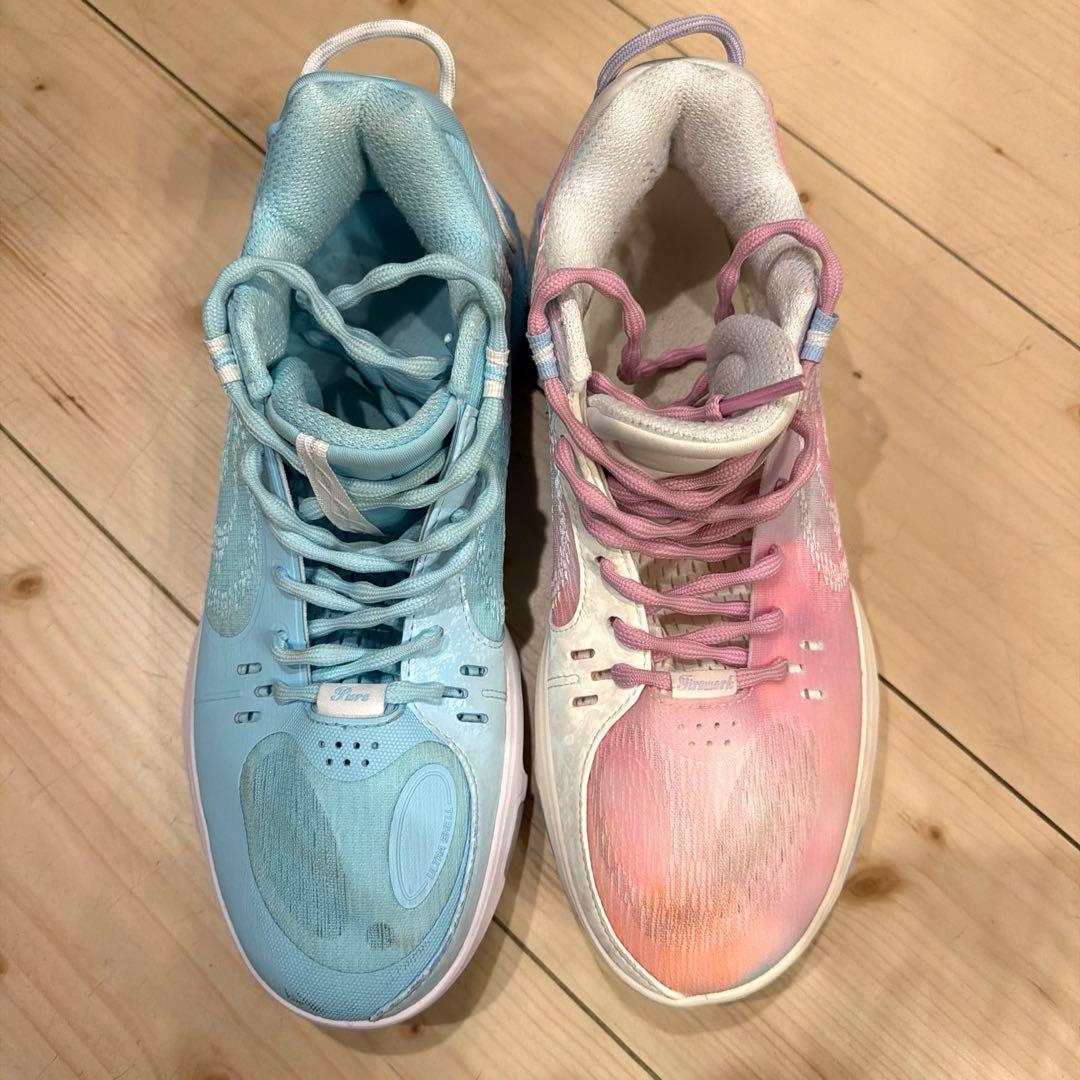 wade ウェイド バッシュ バスケ 26.5 shadow7ミント＆夢 ピンク