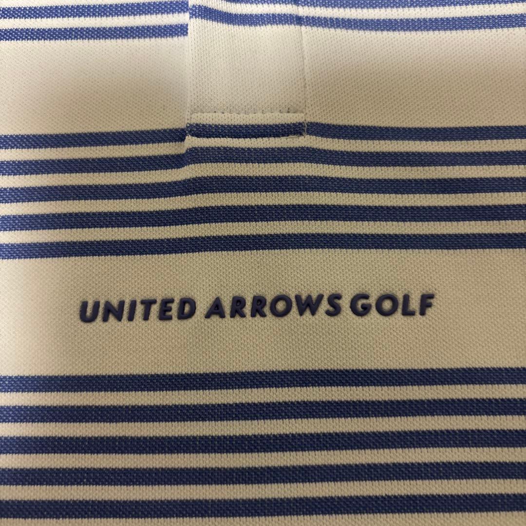 UNITED ARROWS GOLF ゴルフストライプシャツ L 未使用