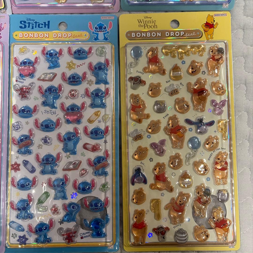 【正規品】ボンドロ　ディズニー　コンプリート　シール 8枚セット