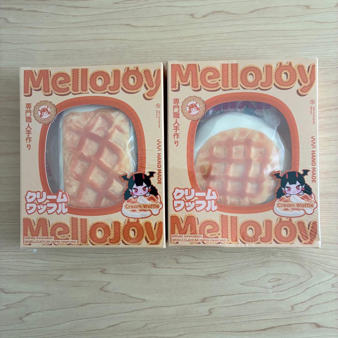 メロジョイ クリームワッフル付属品フルセット まる スクエア
