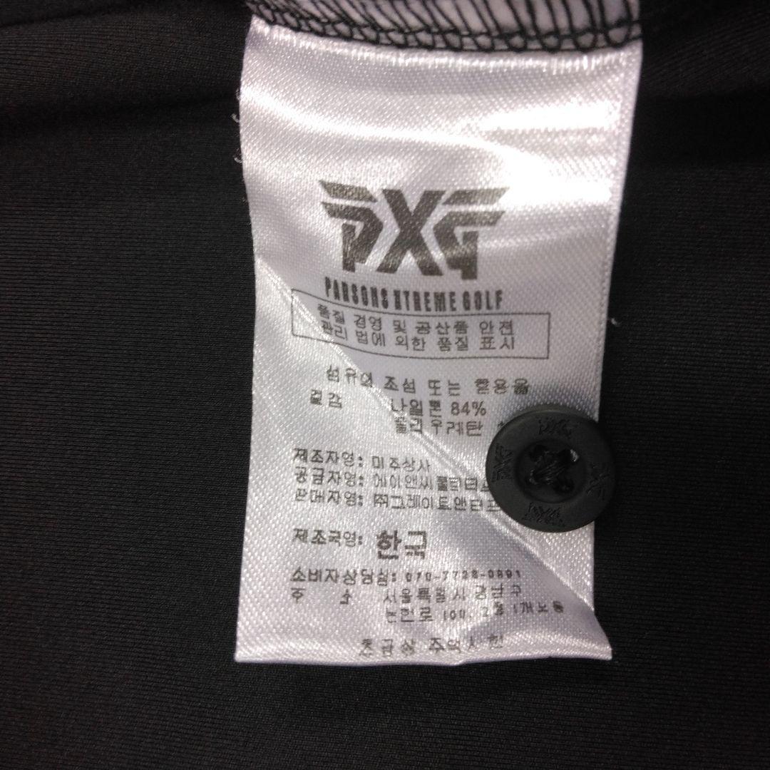 PXG　長袖ポロシャツ　Lサイズ　メンズ　ゴルフウェア　ブラック
