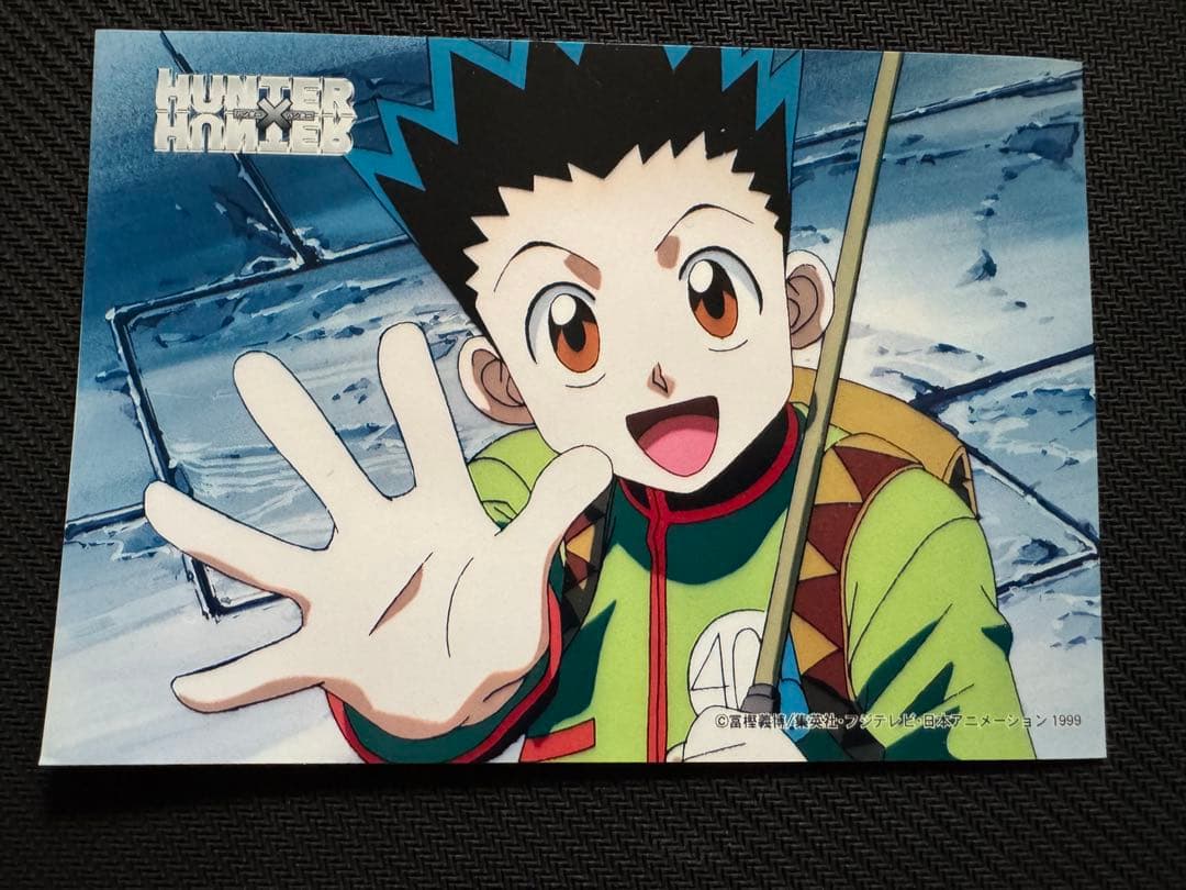 HUNTER×HUNTER 旧アニメ L版ブロマイド ゴン 2枚セット