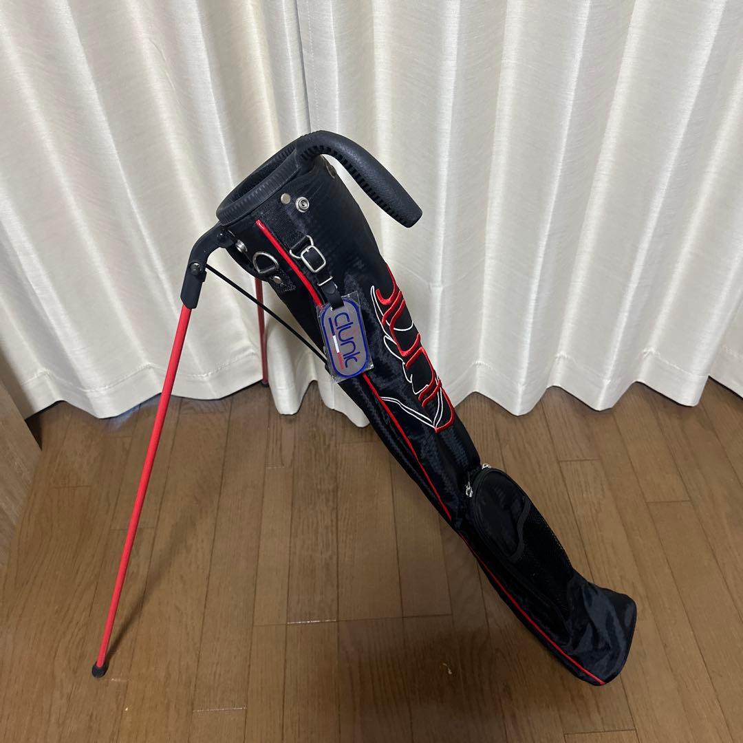 美品⛳️CLUNK クランク ゴルフ サブバッグ セルフスタンド キャディバッグ