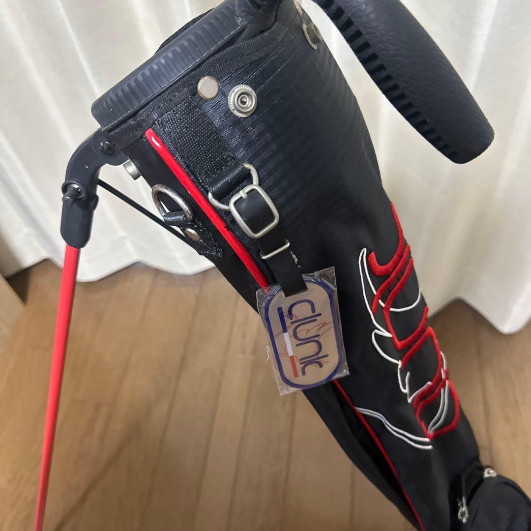美品⛳️CLUNK クランク ゴルフ サブバッグ セルフスタンド キャディバッグ