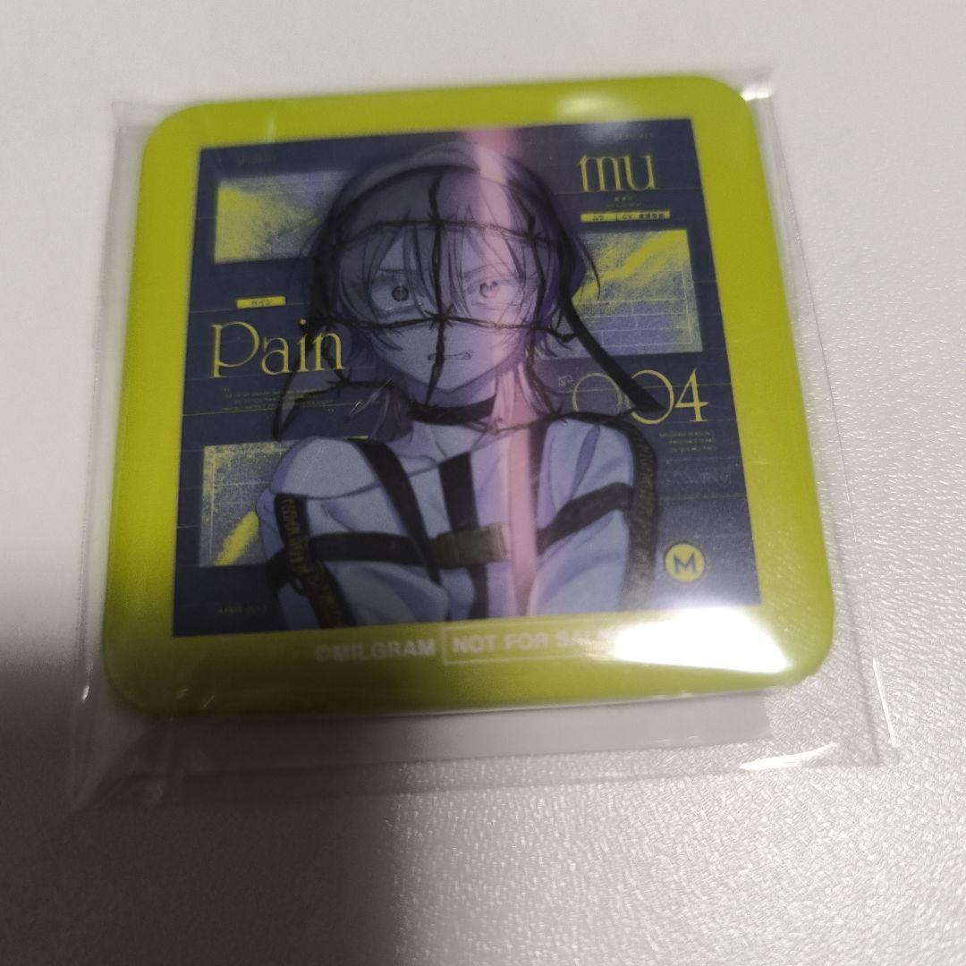 ミルグラム　MILGRAM 004 CD 特典　缶バッジ