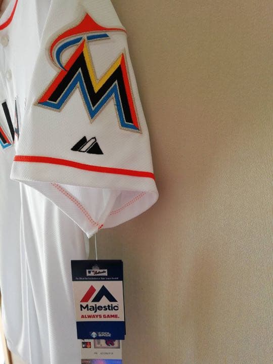 イチロー マイアミ マーリンズ ホーム用 オーセンティック ユニフォーム MIA