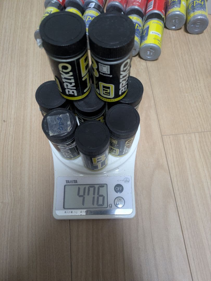 BRIKO MAPLUS スキー用ワックス 24本セット