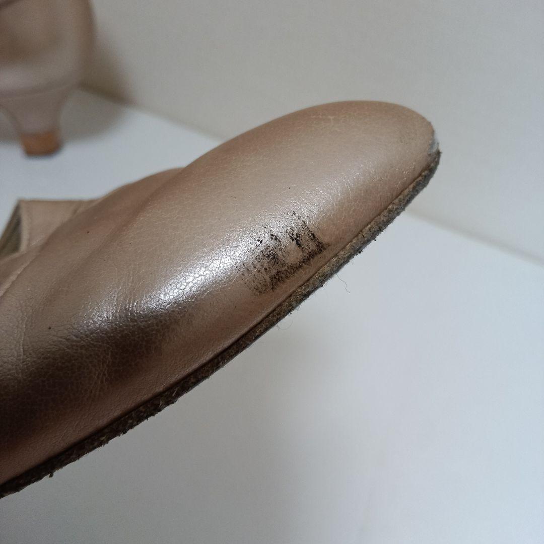 タカダンス 社交ダンス用シューズ ピンクゴールド 23.5cm