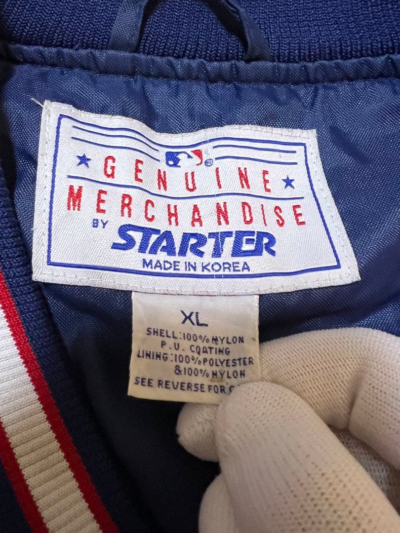 レア 90s 古着 MLB クリープランド・インディアンス ナイロンジャケット
