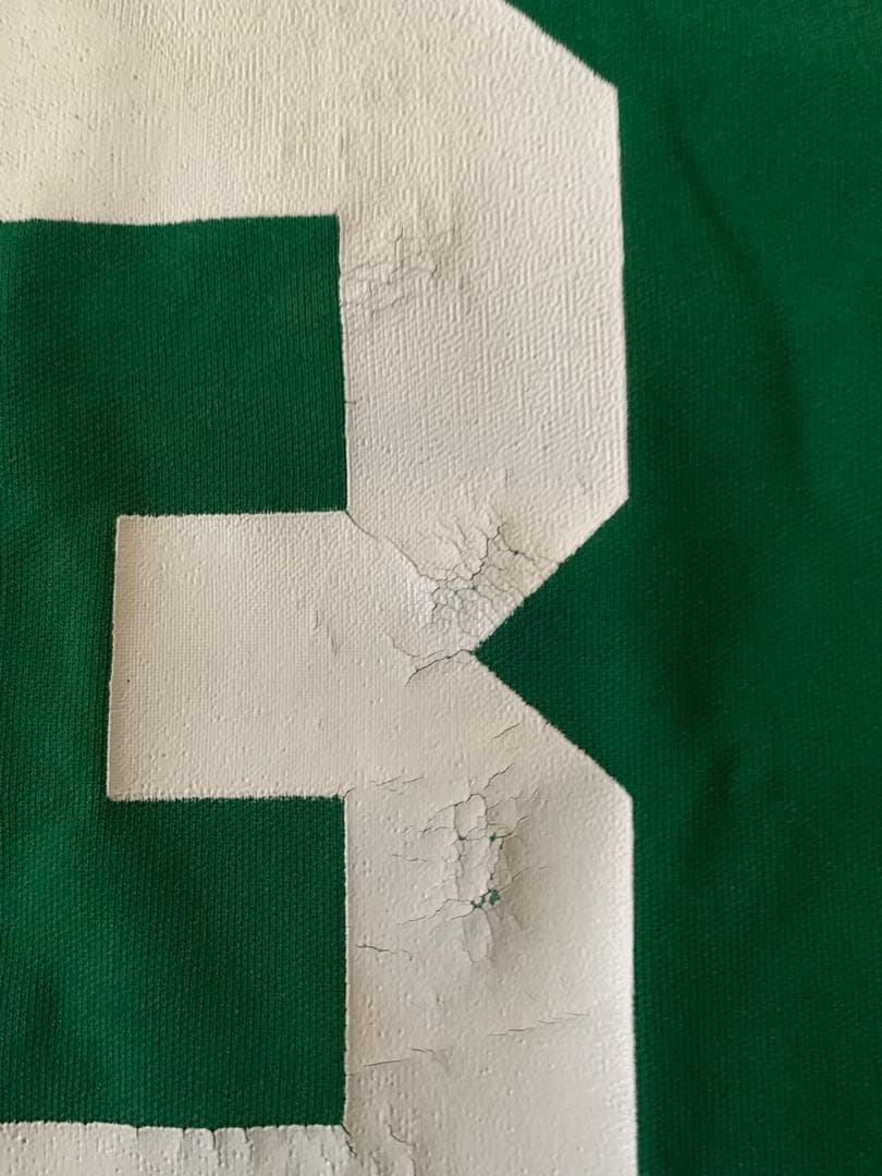 80s CELTICS ラリーバード vtg ユニフォーム sand knit