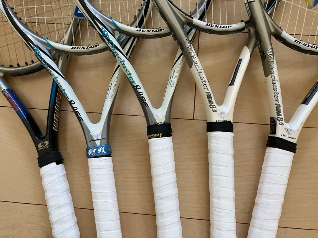 DUNLOP テニスラケット 5本セット