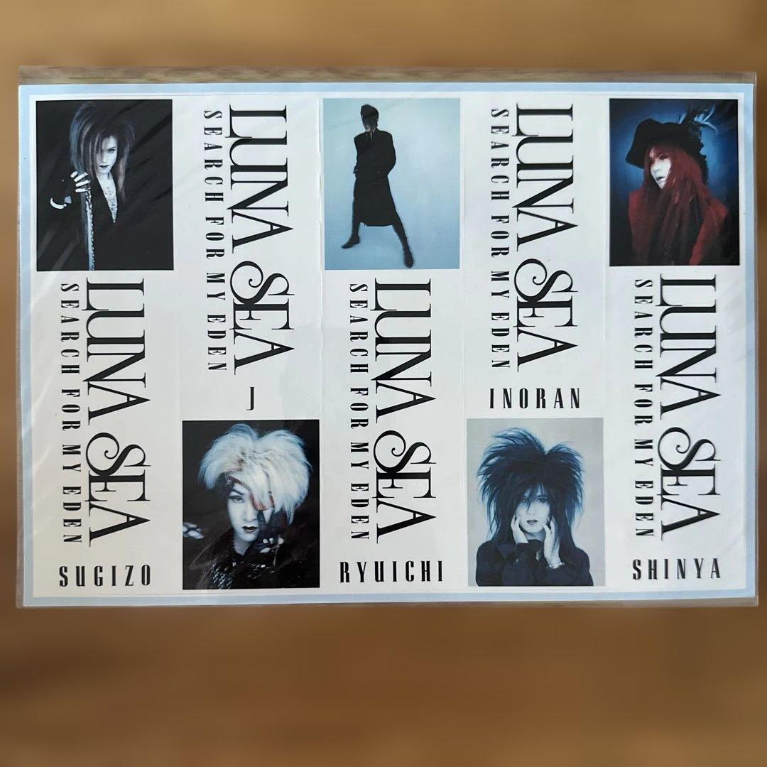 LUNA SEA グッズ　ステッカー⭐︎ツアーパンフレット⭐︎美品⭐︎