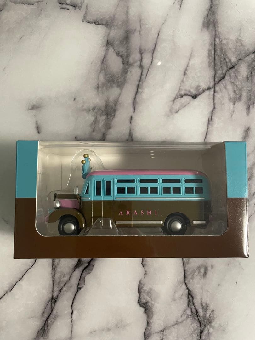嵐 嵐を旅する展覧会 ミニカー バス ARASHI