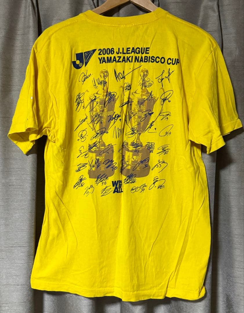 2006 Jリーグ ヤマザキナビスコカップ 優勝記念Tシャツ