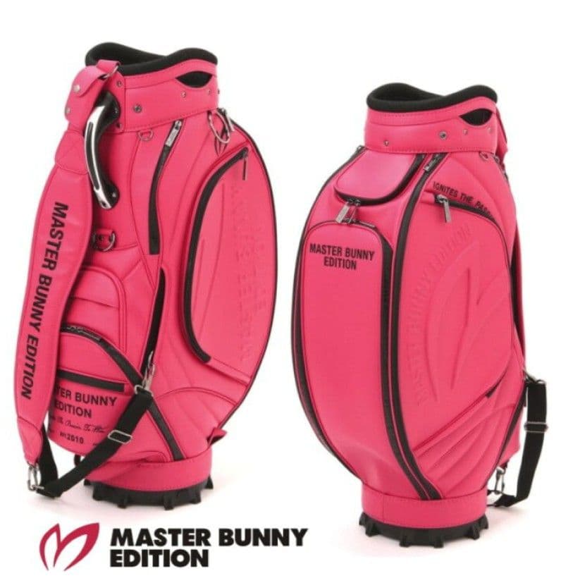 MASTER BUNNY キャディバッグ　ヘッドカバー4種付　美品✨️