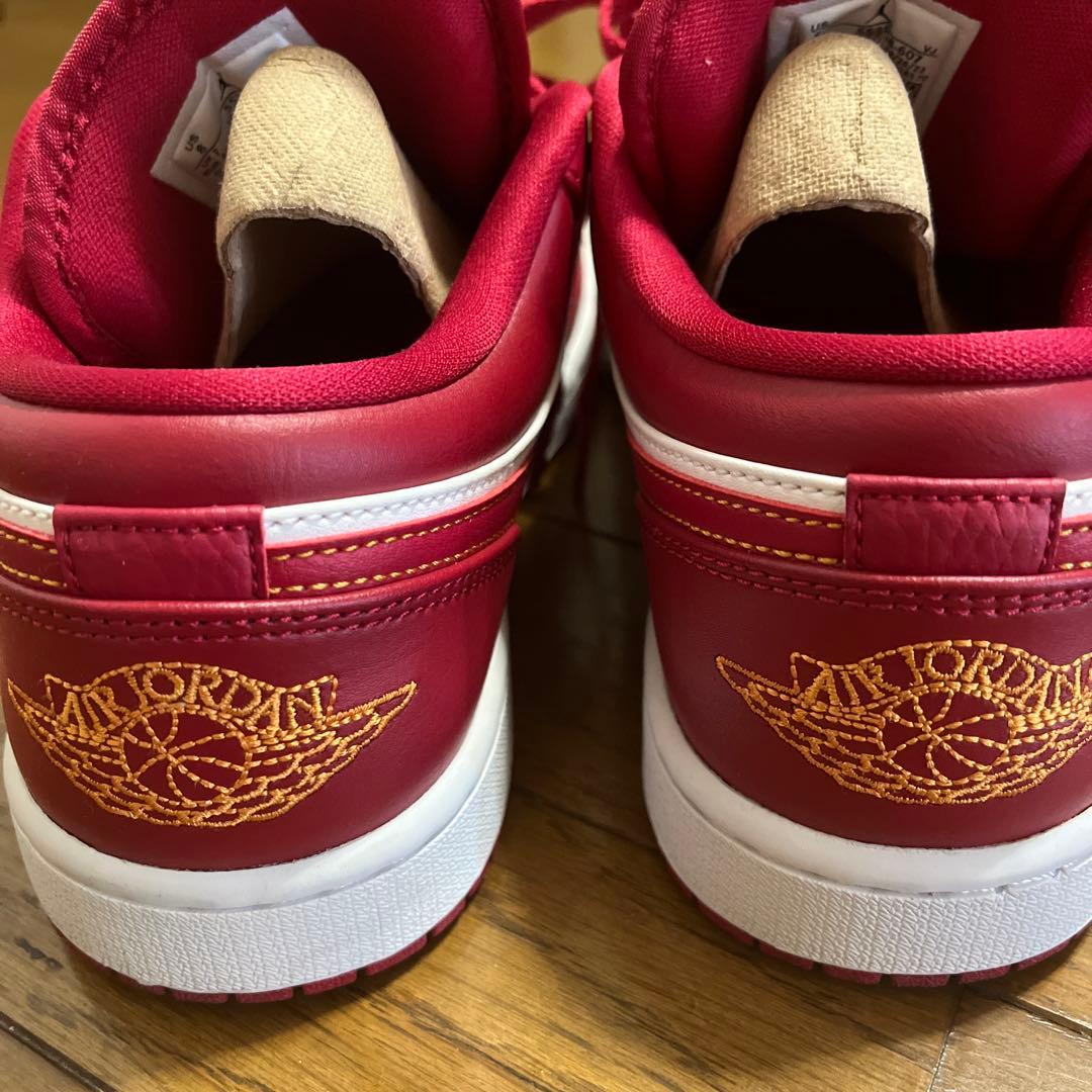 Nike Air Jordan 1 赤/白 メンズバスケットボールシューズ