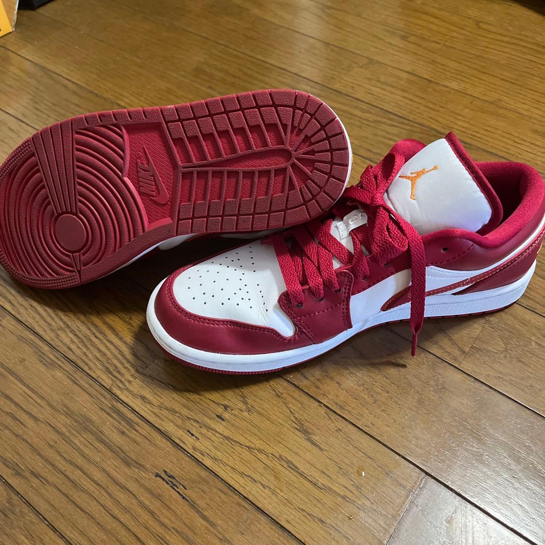 Nike Air Jordan 1 赤/白 メンズバスケットボールシューズ