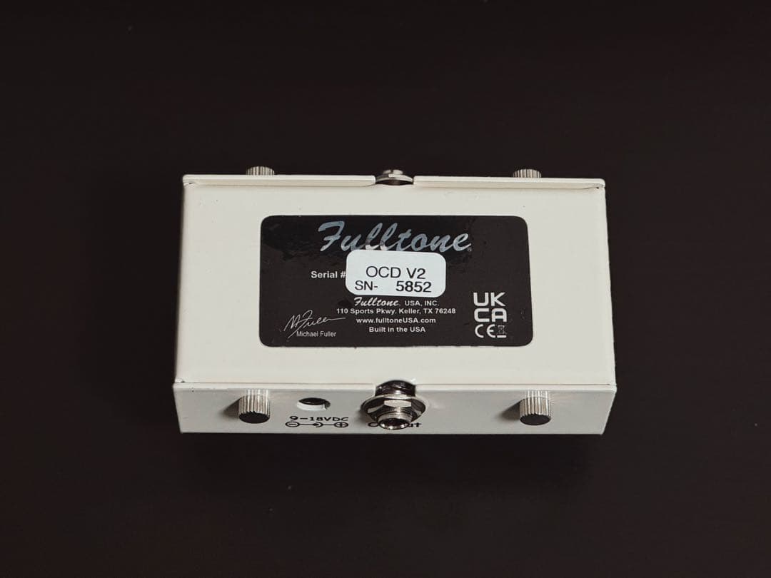 ギター fulltone OCD v2