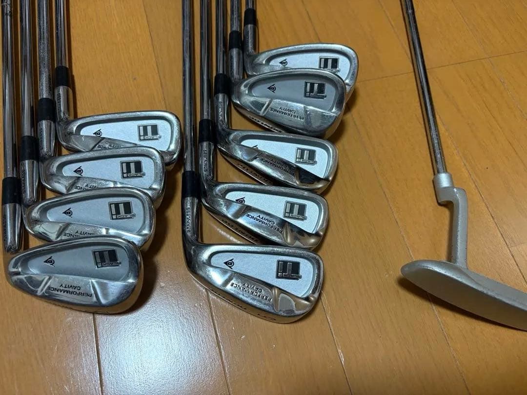s*3様 ゴルフクラブセット　ダンロップ　BLACK TI 右利き　初心者セット