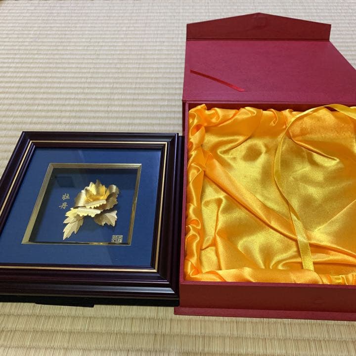 立体金箔画