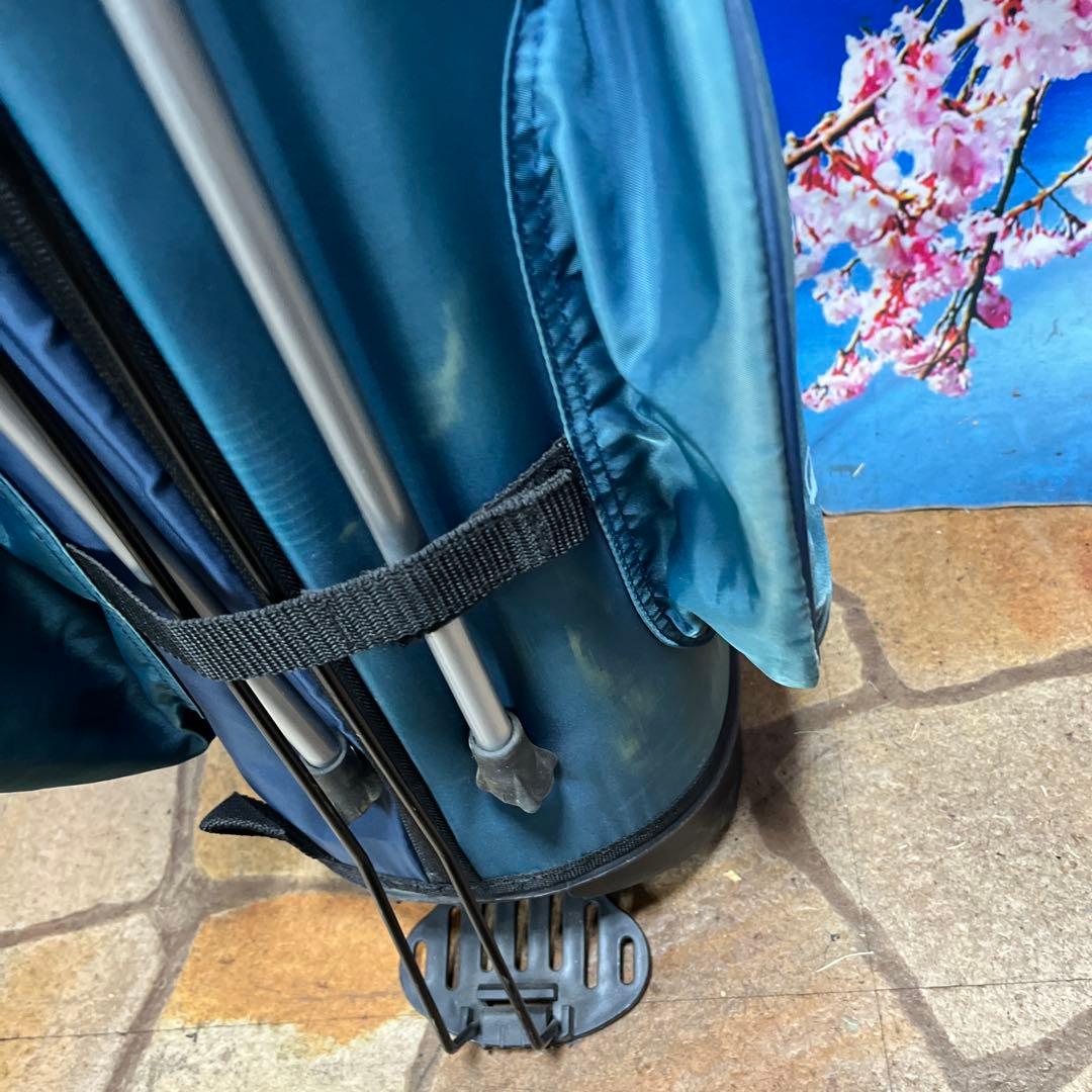 寶BY-1275HONMキャディバッグ 内径約22 重量約2.4kg スタンド式