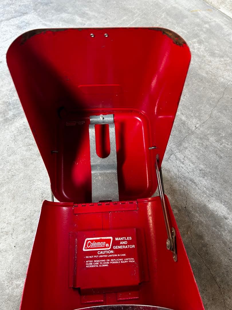 Coleman ガルウィングランタンケース 200A【レストアベース】