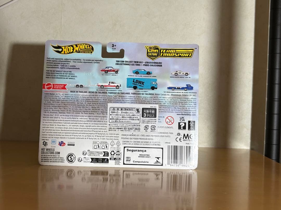 ミニカー Hot WHeeLs Nissan skyline 2000GT-R LBWK