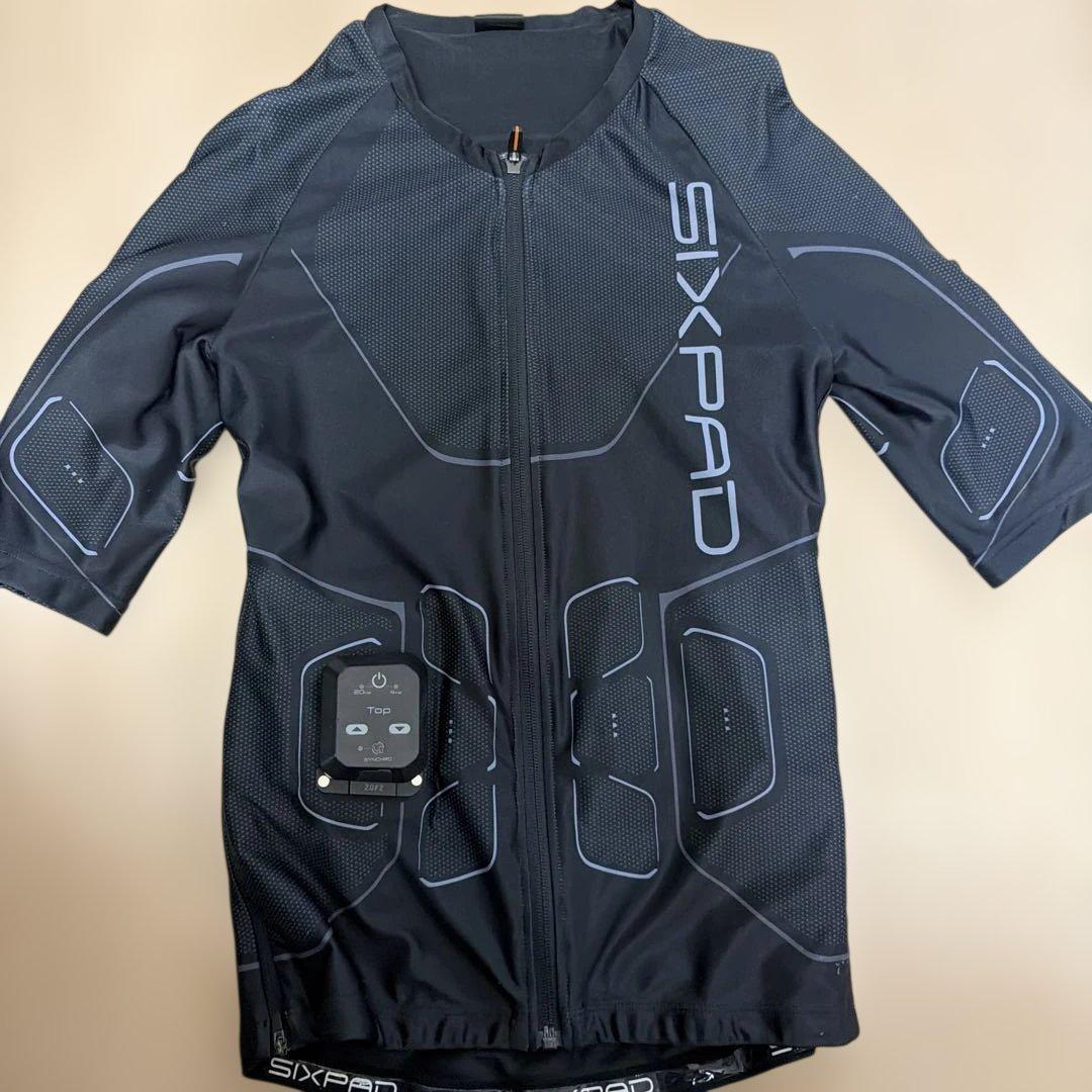 【値下げ中/ほぼ新品】SIXPADパワースーツ上下セット M ★コントローラー付