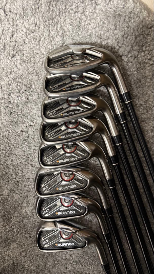 TaylorMade テーラーメイド BURNER 2.0 アイアンセット 8本