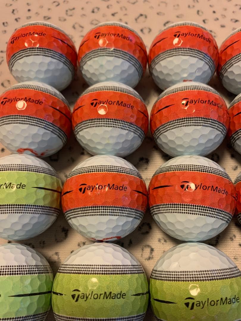 TaylorMade STRIPE TOUR RESPONSEロストボール30個