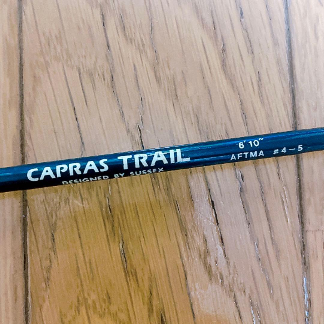 超希少 CAPRAS カプラス TRAIL トレイル6' 10'' パックロッド