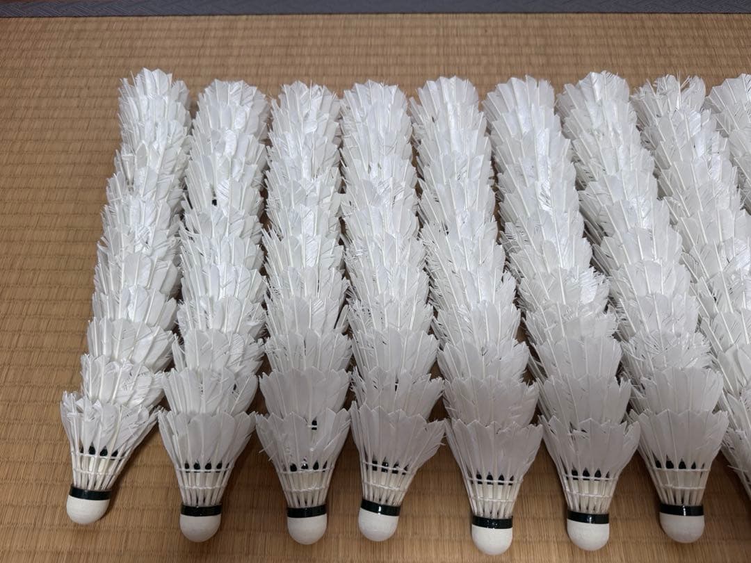 mihiko 使用済みバドミントンシャトル120個 ⑩と⑺
