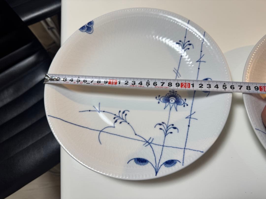  ブルーパルメッテ プレート 26cm 2枚