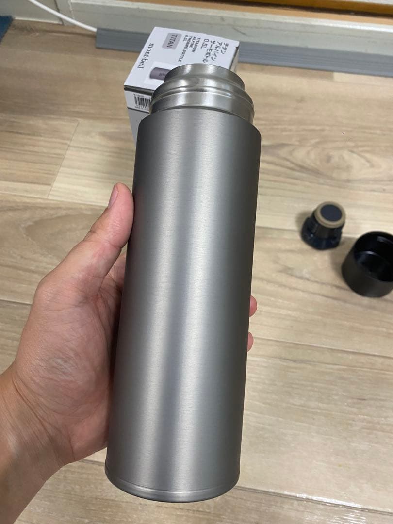 モンベル チタン アルパインサーモボトル 0.5L