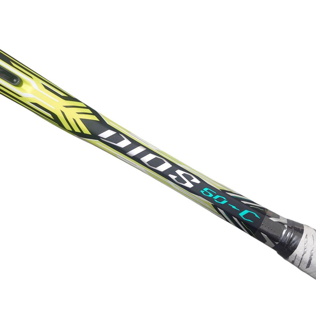 【新品】MIZUNO軟式テニスラケットDIOS 50-C OUサイズ ネオライム