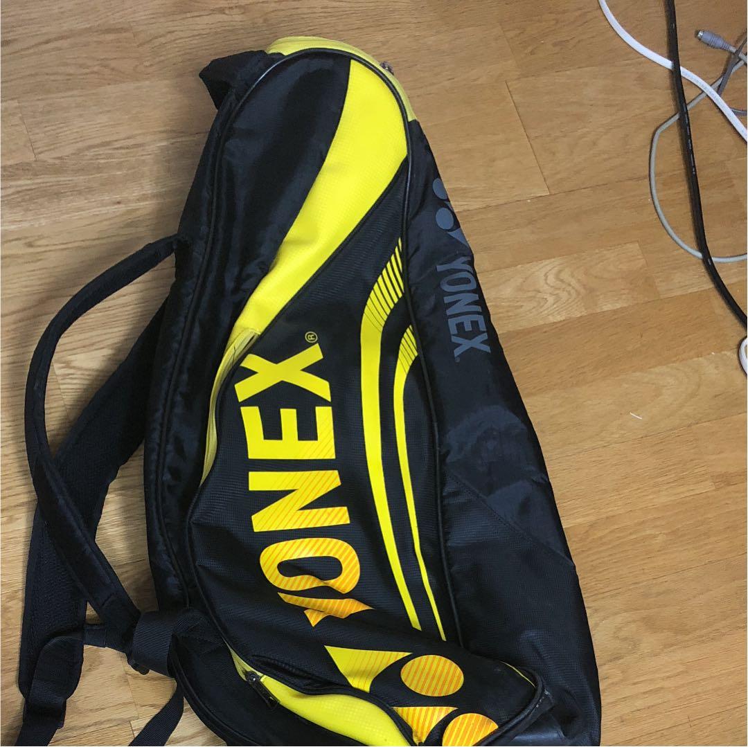 ヨネックス YONEX BAG1612R ラケットバック  ブラック/イエロー