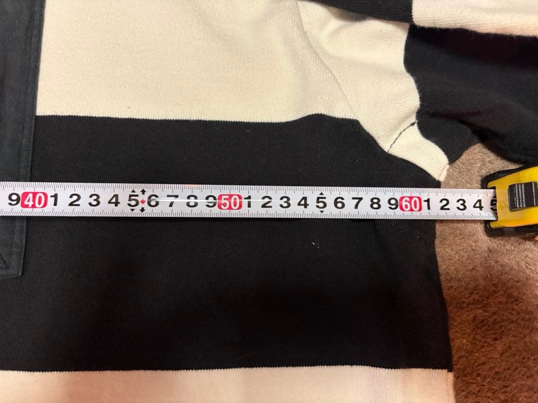 POLO SPORT ラガーシャツ XL ブラック/ホワイト