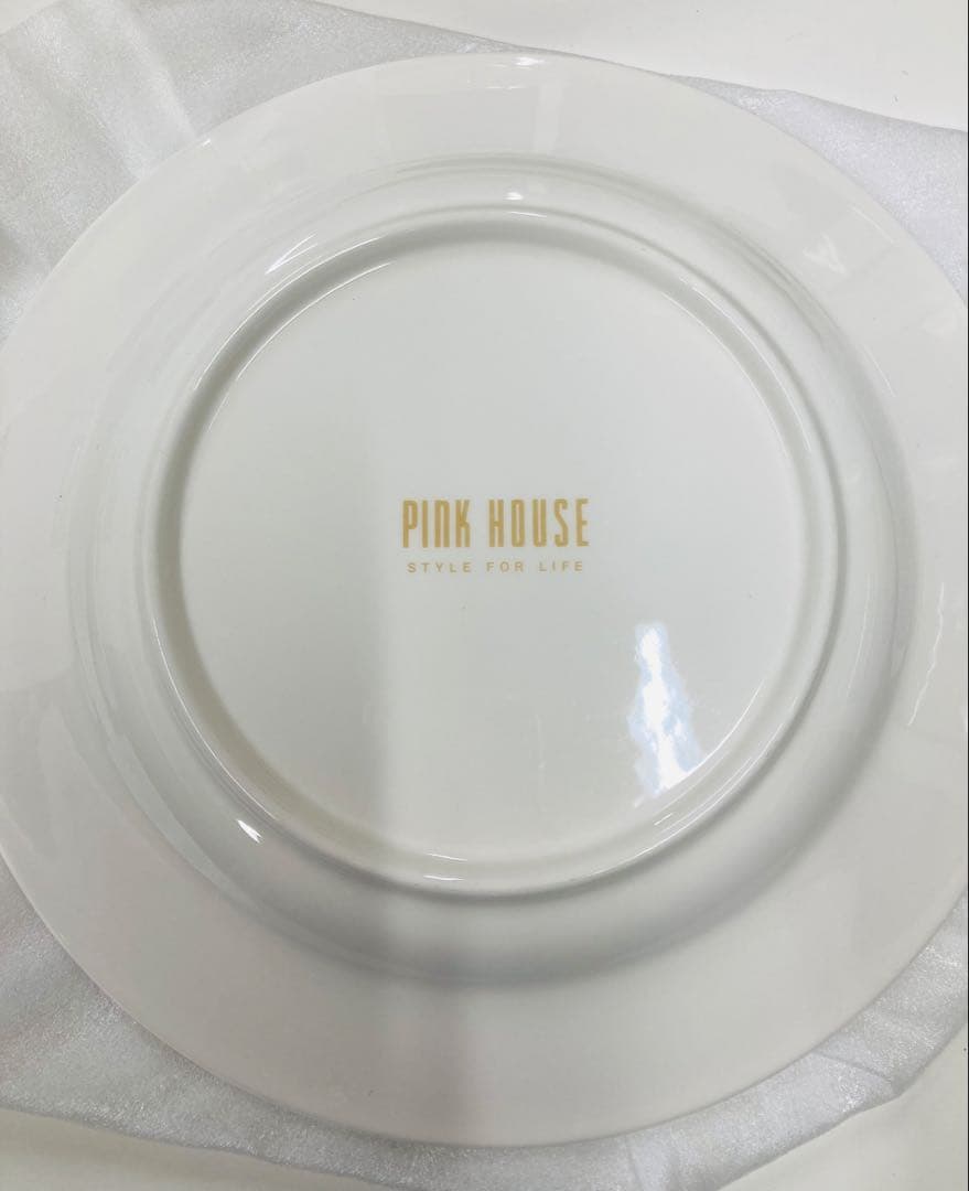 PINK HOUSE ピンクハウス クマ柄陶器大皿 6枚セット
