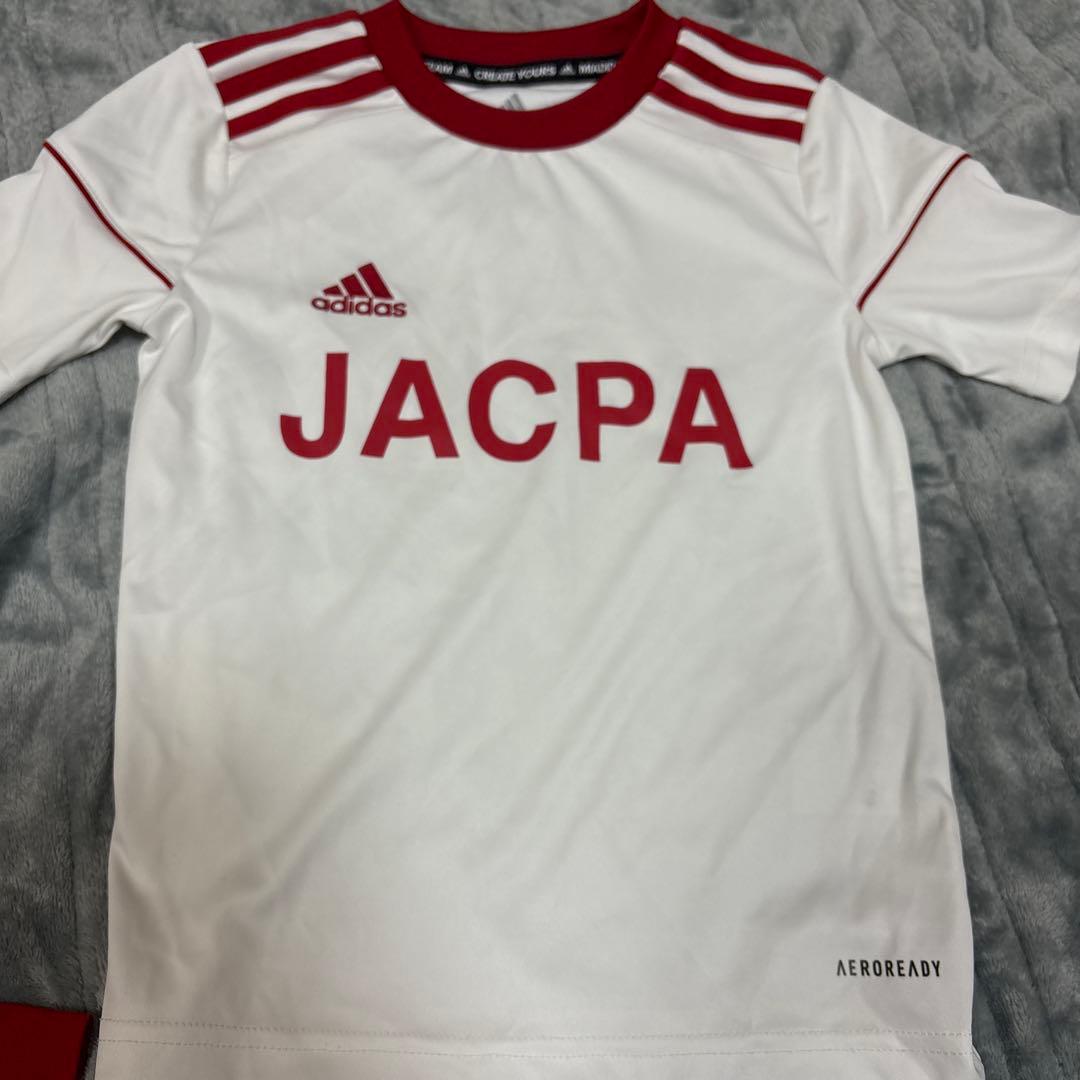 JACPA adidas サッカーユニフォーム他 一式　130