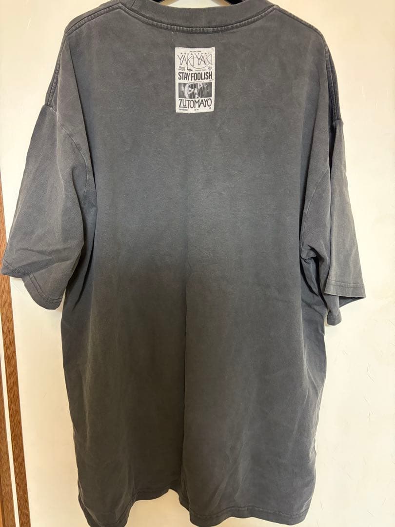 美品 STAY FOOLISH Tシャツ XLグレー ずっと真夜中でいいのにXL