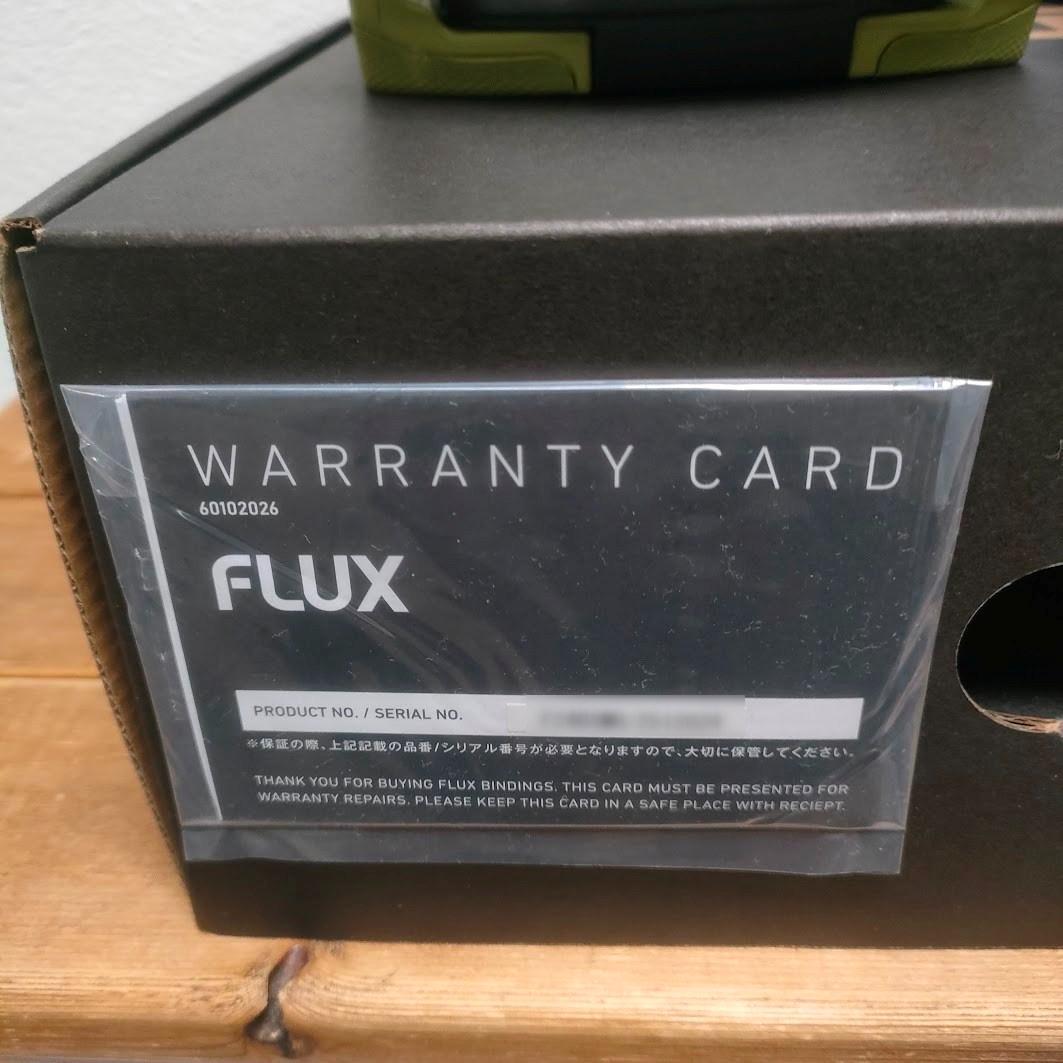 新品23-24 フラックス FLUX DS Mサイズ OLIVE／BLUE