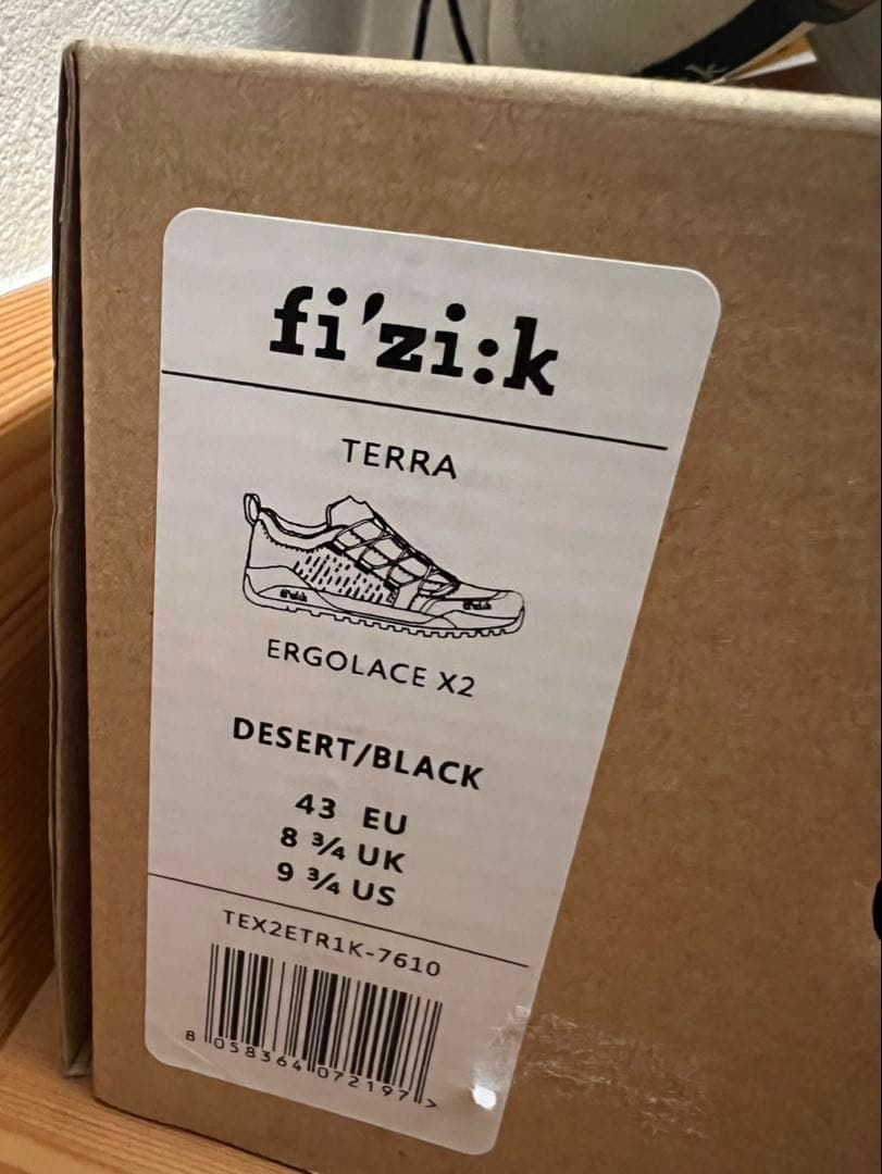 fizik TERRA ERGOLACE X2 SHOES SPDシューズ　43