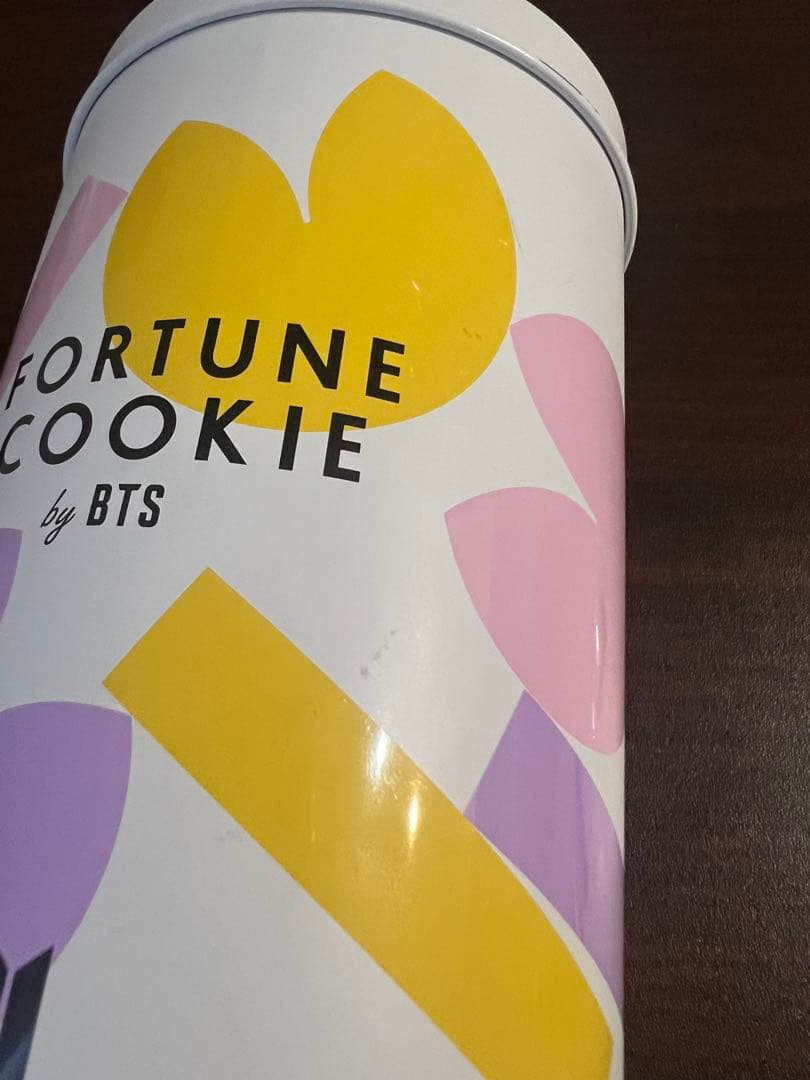 BTS フォーチュンクッキー　テテキーホルダーとメッセージ