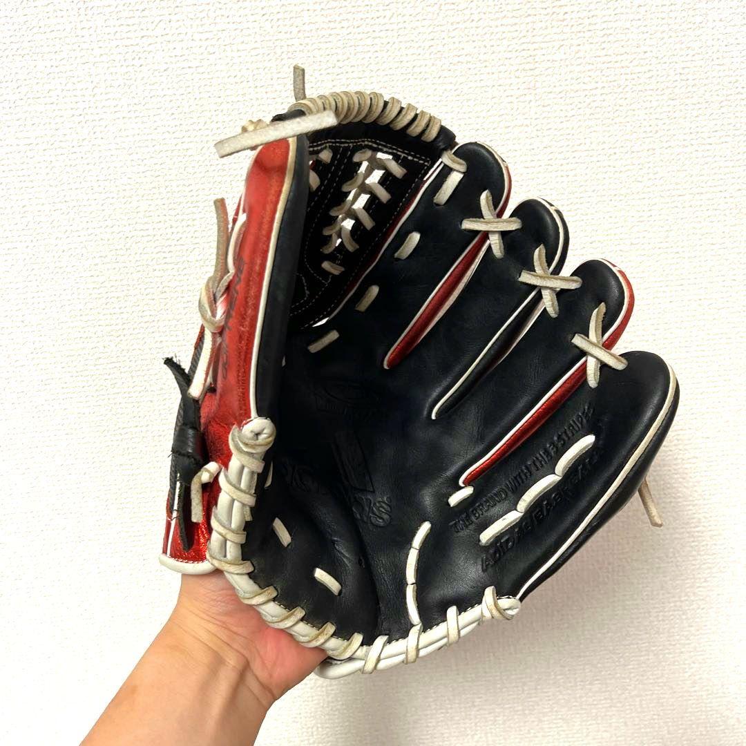 674 アディダス 即戦力 軟式 内野手用グローブ