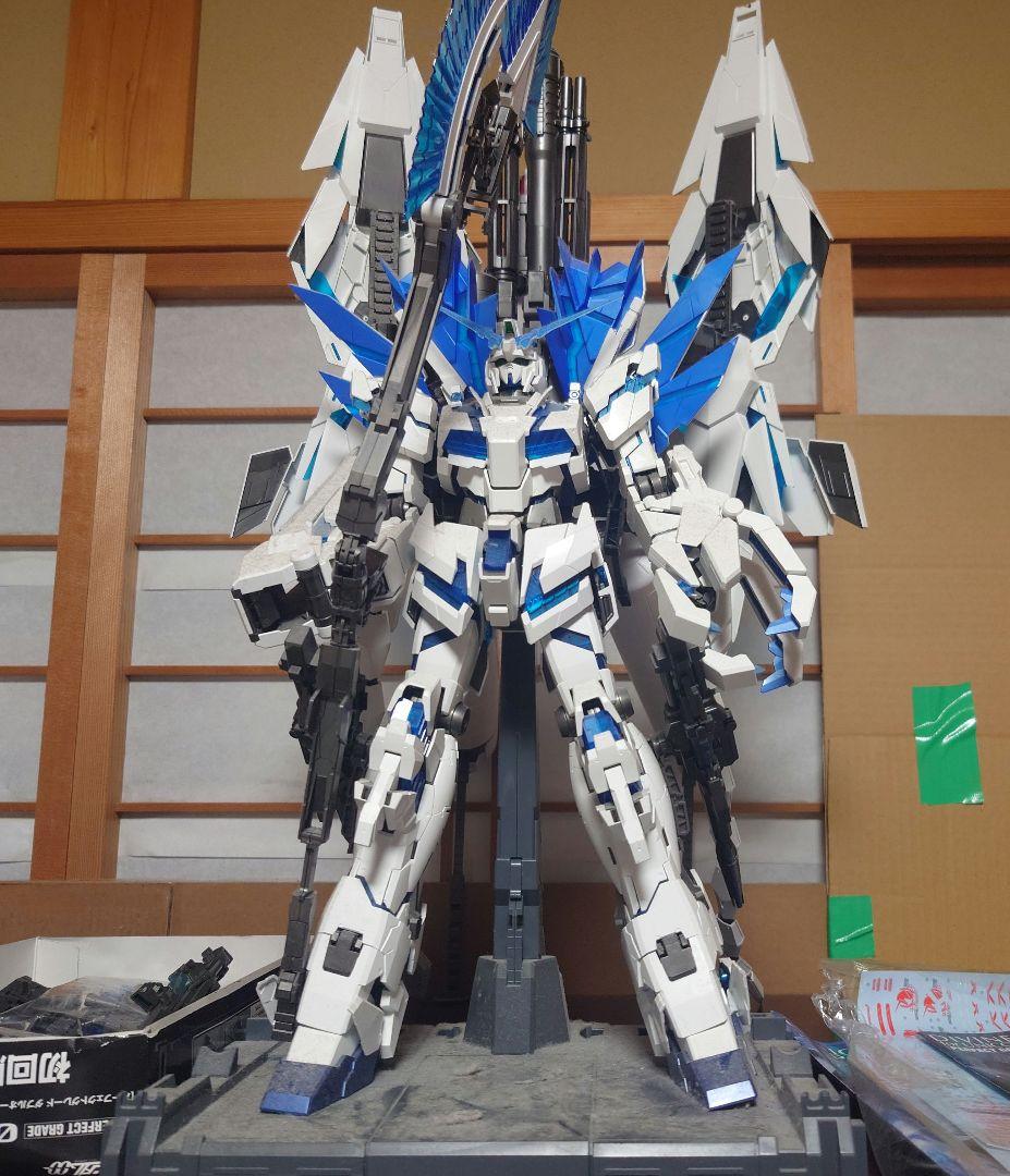 PG　ユニコーンガンダムペルフェクティビリティ　ディバイン拡張セット　素組み品