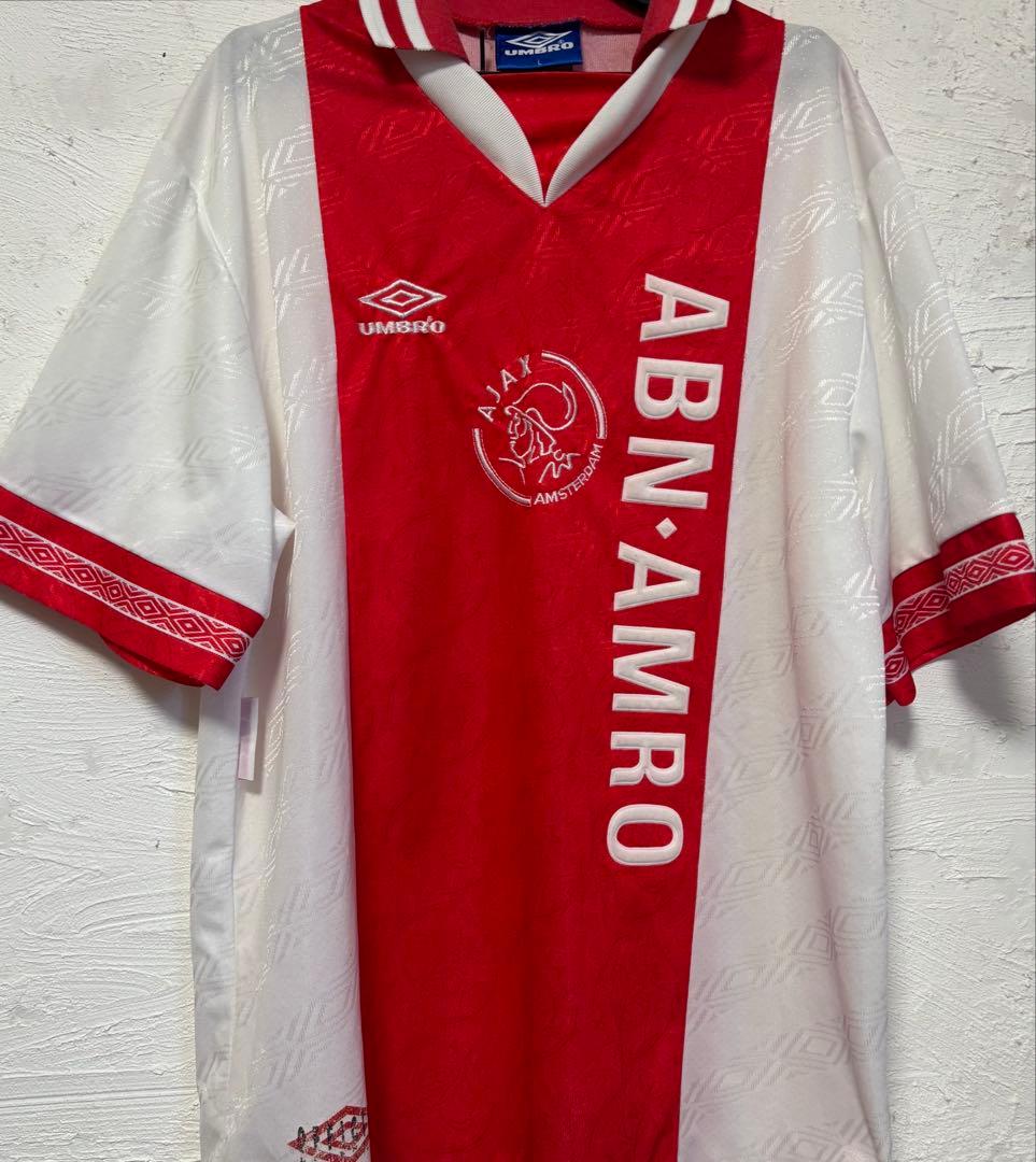 【希少】90s Ajaxアヤックス94/95ユニフォームヴィンテージ UMBRO
