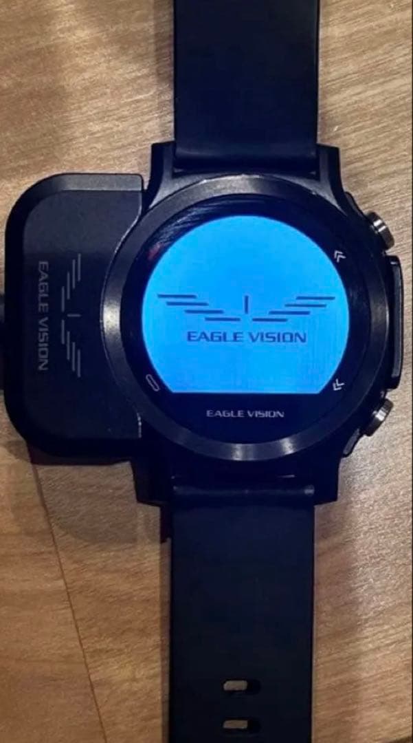 EAGLE VISION ゴルフウォッチ GPS 距離計 本体 充電器セット　黒