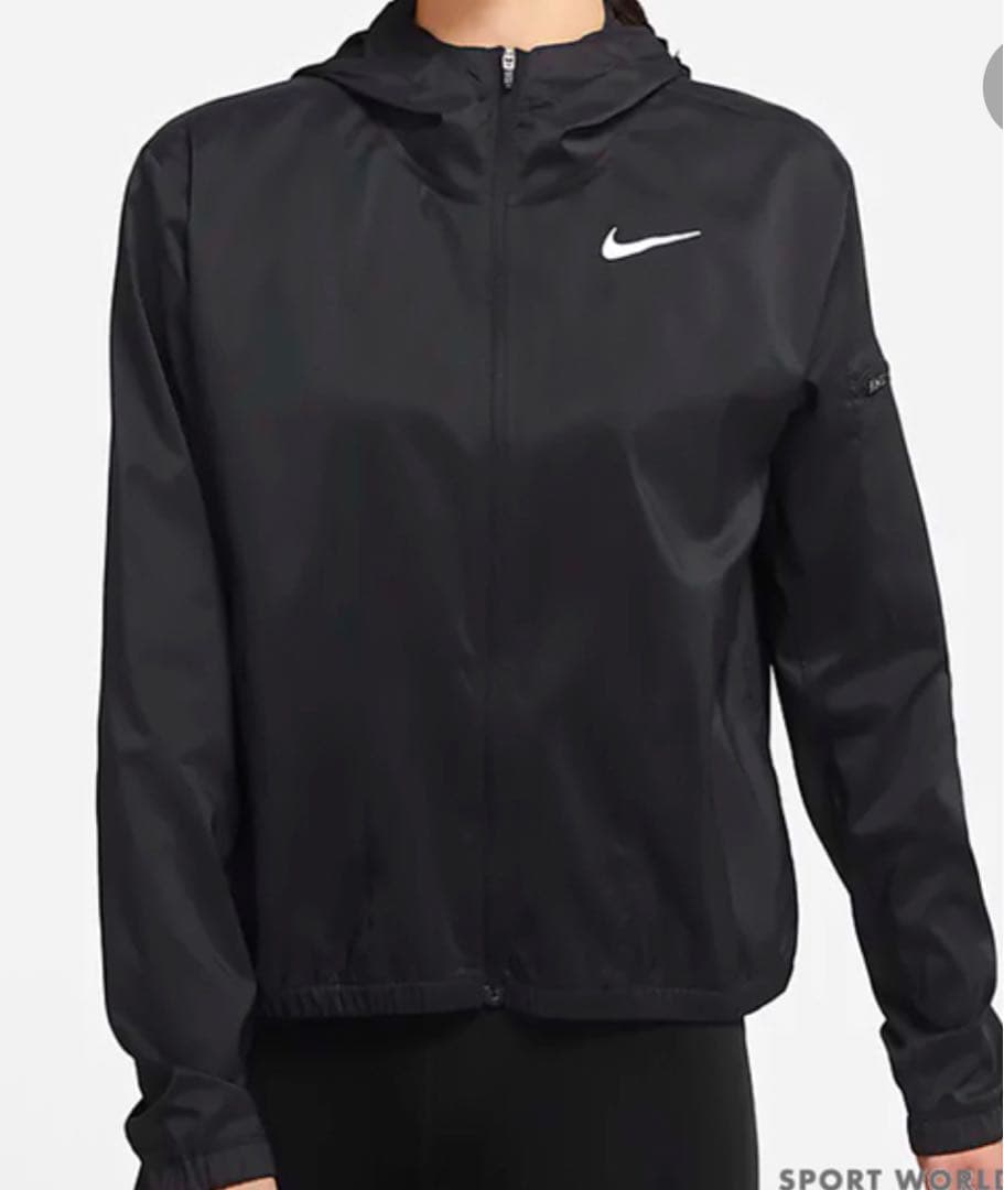 Nike ブラック ウィンドブレーカー ランニングジャケット　新品　L